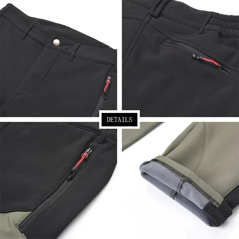 Men’s Winter Softshell Hiking Suit Waterproof Jacket