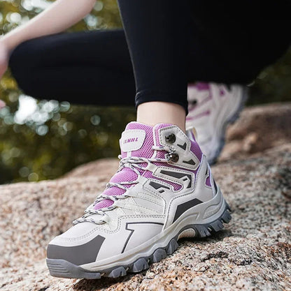 Unisex Hiking Trekking Shoes Breathable Anti Slip Plus Size