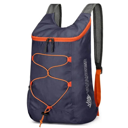 Lightweight Waterproof Nylon Folding Backpack for Camping and Hiking