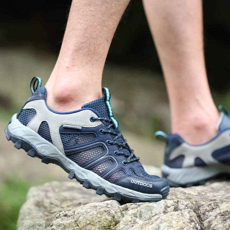 Unisex Hiking Trekking Shoes Thick Sole Spring Summer