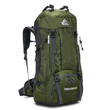 60 L Hiking Backpack Large Capacity for Trekking and Camping