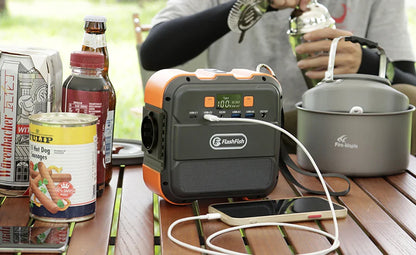 Portable Power Station 230V 120W 98Wh Rechargeable with USB-C
