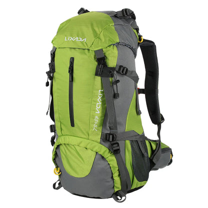 50 L Hiking Camping Backpack Waterproof With Rain Cover