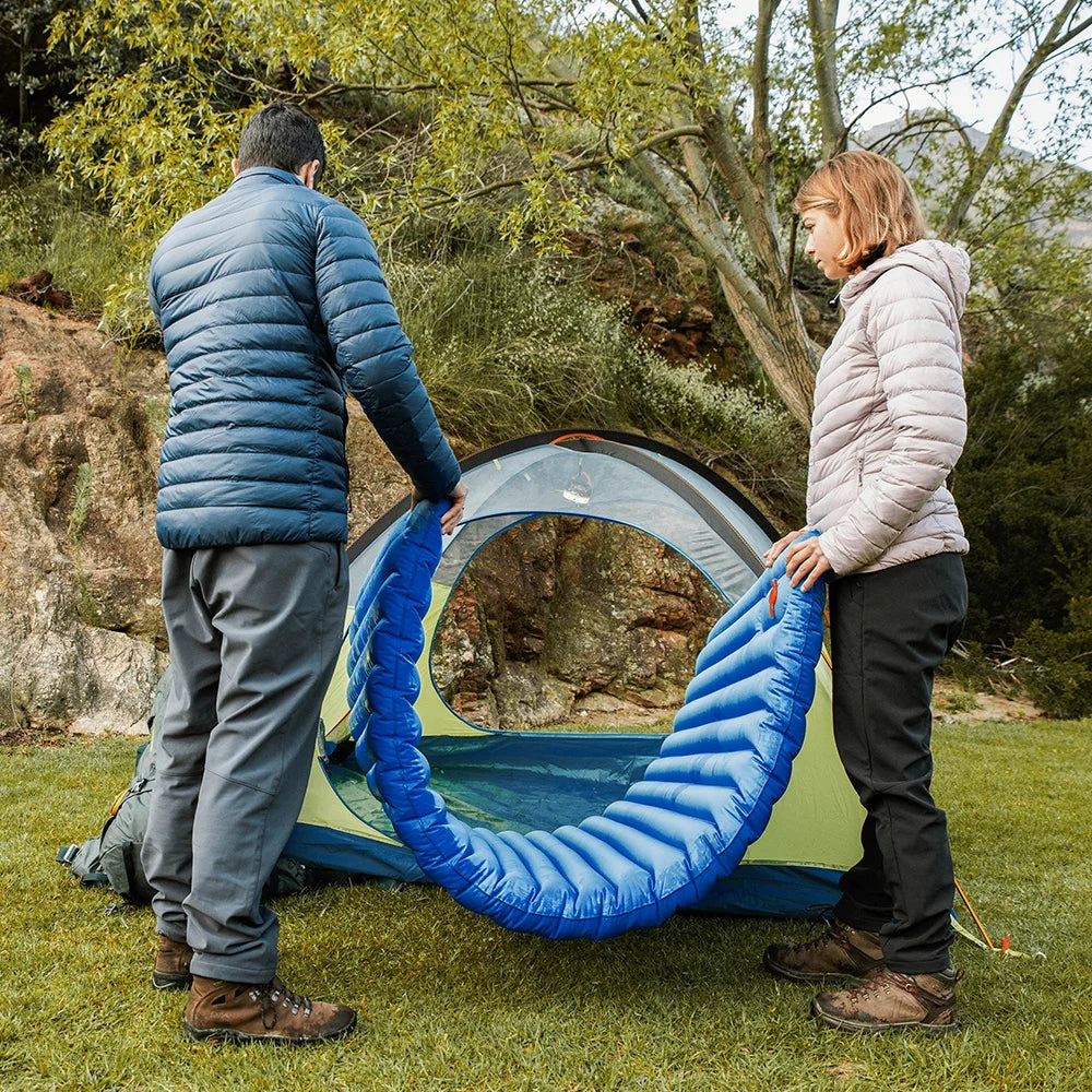 9 cm Inflatable Camping Air Mattress Portable with Pump