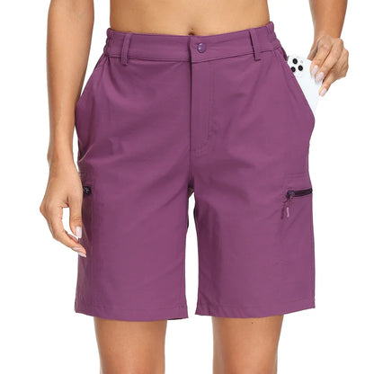 Women’s Hiking Shorts Quick Dry Lightweight with Zipper Pockets
