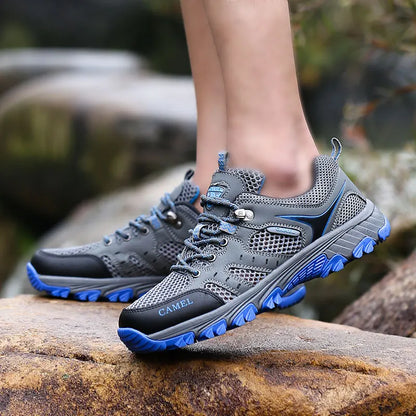 Men’s Breathable Hiking Shoes – Non-Slip Outdoor Sneakers for Trekking