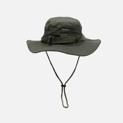 Tactical Camo Bucket Hat 60cm UV Sun Protection for Hiking