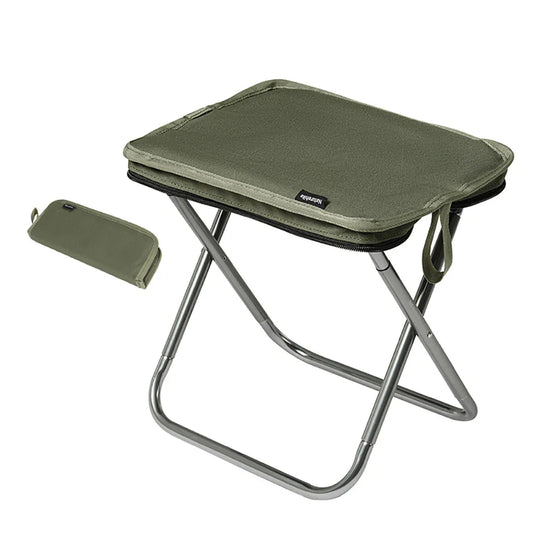 Lightweight Aluminium Folding Camping Chair Portable with Padded Seat