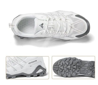 Unisex Hiking Shoes Lightweight Breathable Non Slip