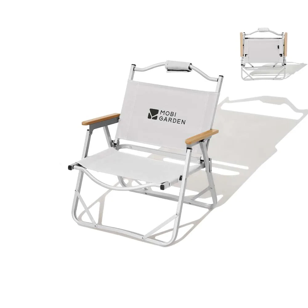 Aluminum Alloy Folding Camping Chair Lightweight Kermit Style
