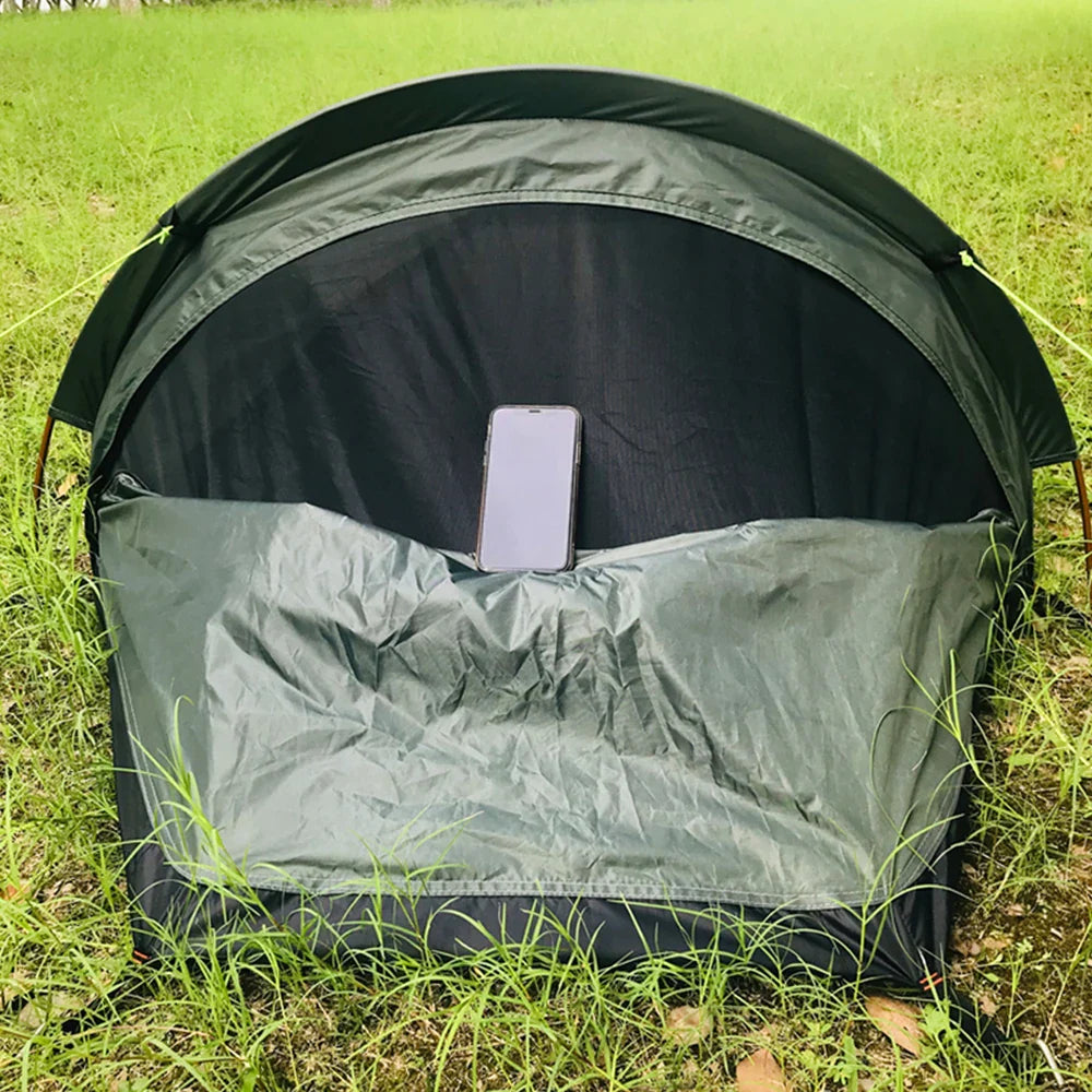 1 Person Backpacking Tent Waterproof Lightweight for Hiking and Camping