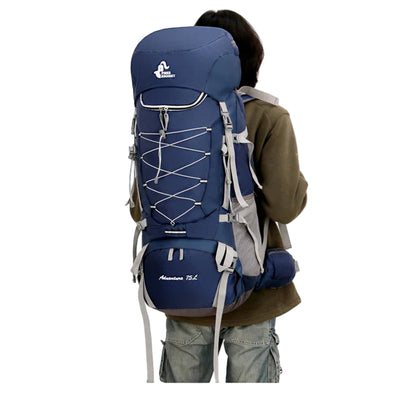 75 L Hiking Backpack with Rain Cover Large Capacity