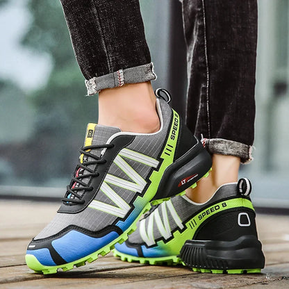 Men's Off Road Hiking Shoes Large Size Rubber Outsole EVA Insole