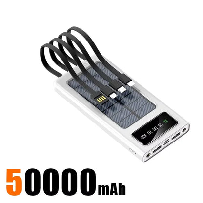 Portable Solar Battery Pack for Camping