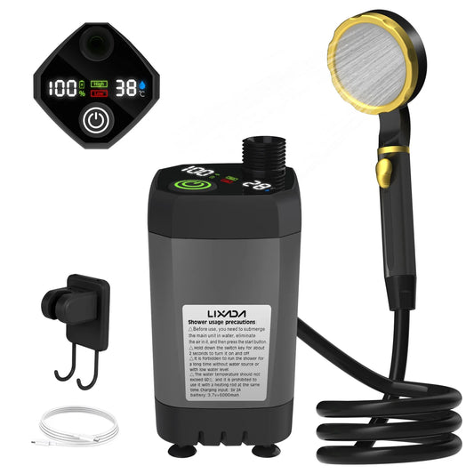 Portable Camping Shower Pump Outdoor Shower Kit
