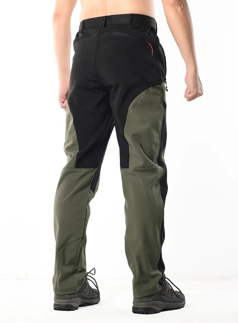 Men’s Winter Softshell Hiking Suit Waterproof Pants