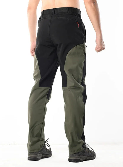 Men’s Winter Softshell Hiking Suit Waterproof Pants