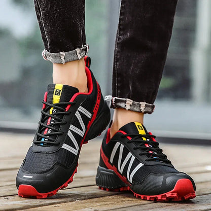 Men's Off Road Hiking Shoes Large Size Rubber Outsole EVA Insole