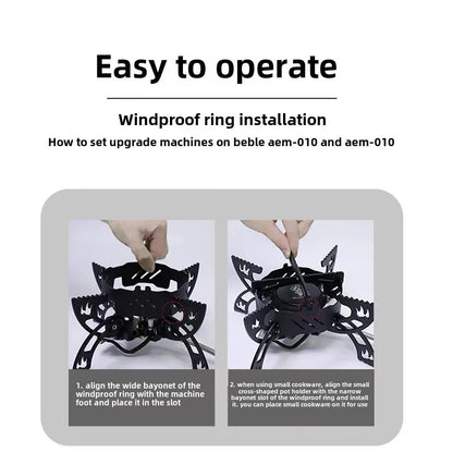 3800 W Portable Camping Gas Stove