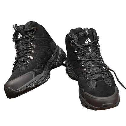 Men’s Leather Hiking Boots Ankle Height for Trekking