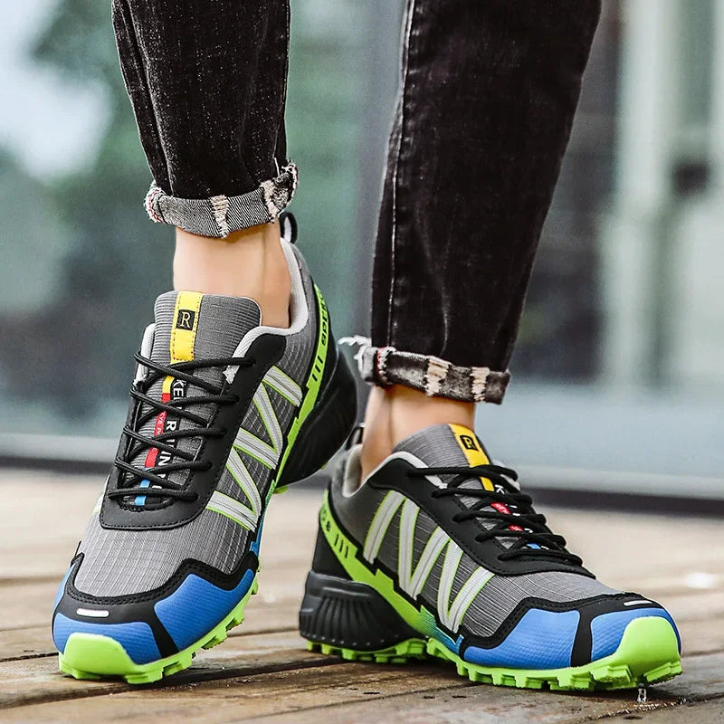 Men's Off Road Hiking Shoes Large Size Rubber Outsole EVA Insole