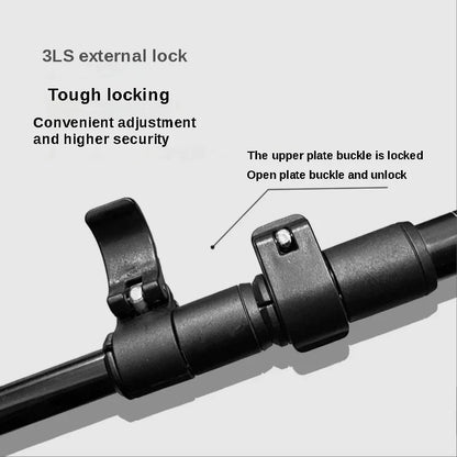 2 PCS Trekking Poles Telescopic Ultralight Adjustable with Quick Lock