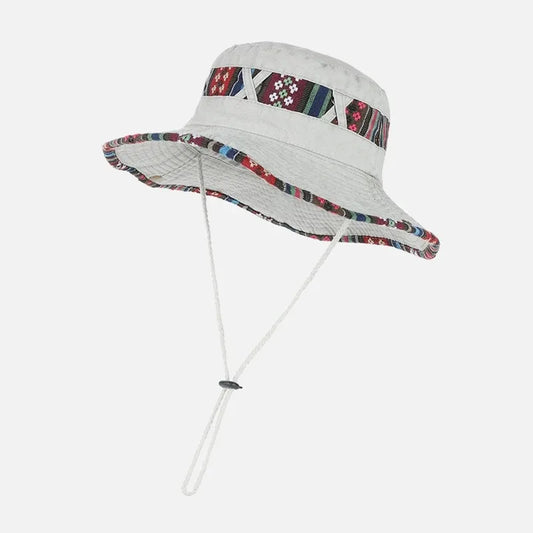 Tactical Camo Bucket Hat 60cm UV Sun Protection for Hiking