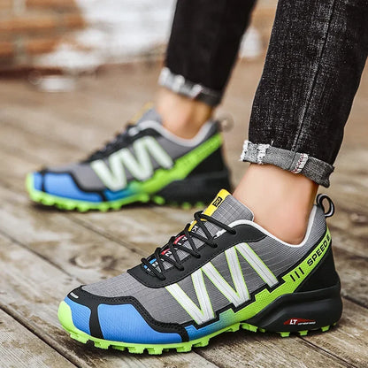 Men's Off Road Hiking Shoes Large Size Rubber Outsole EVA Insole