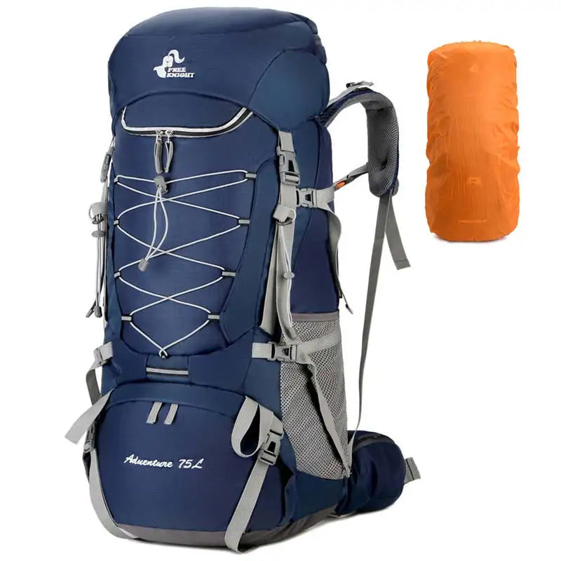 75 L Hiking Backpack with Rain Cover Large Capacity