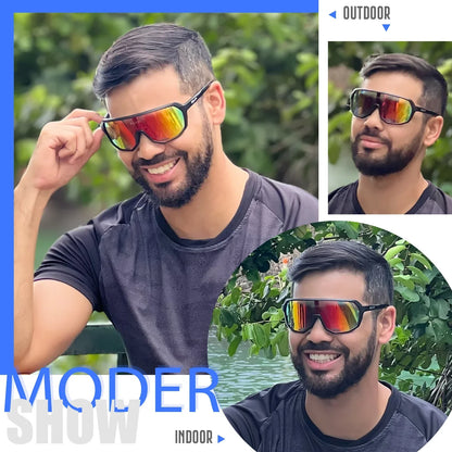 UV400 Sports Sunglasses – Protective Outdoor Eyewear for Hiking, Cycling & Skiing