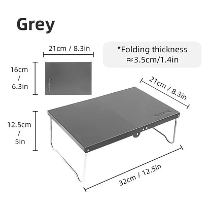 Ultralight Folding Camping Table Portable MDF Small Size
