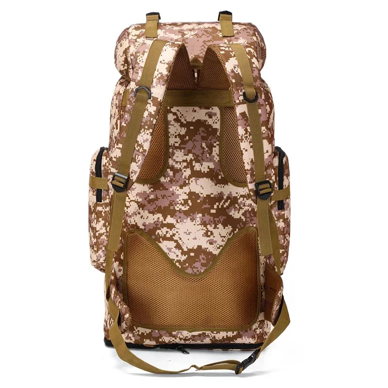 100 L Mountaineering Backpack Tactical Large Capacity for Hiking
