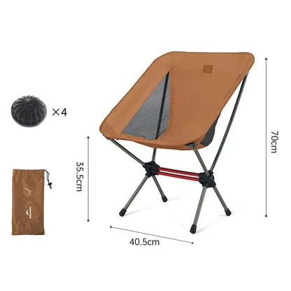 Compact and Portable Folding Camping Chair Seat