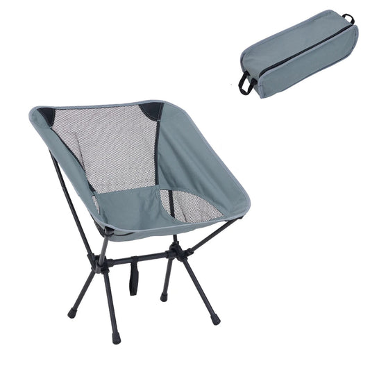 Portable Folding Camping Chair – With Backrest for Fishing, Beach & Outdoor Use