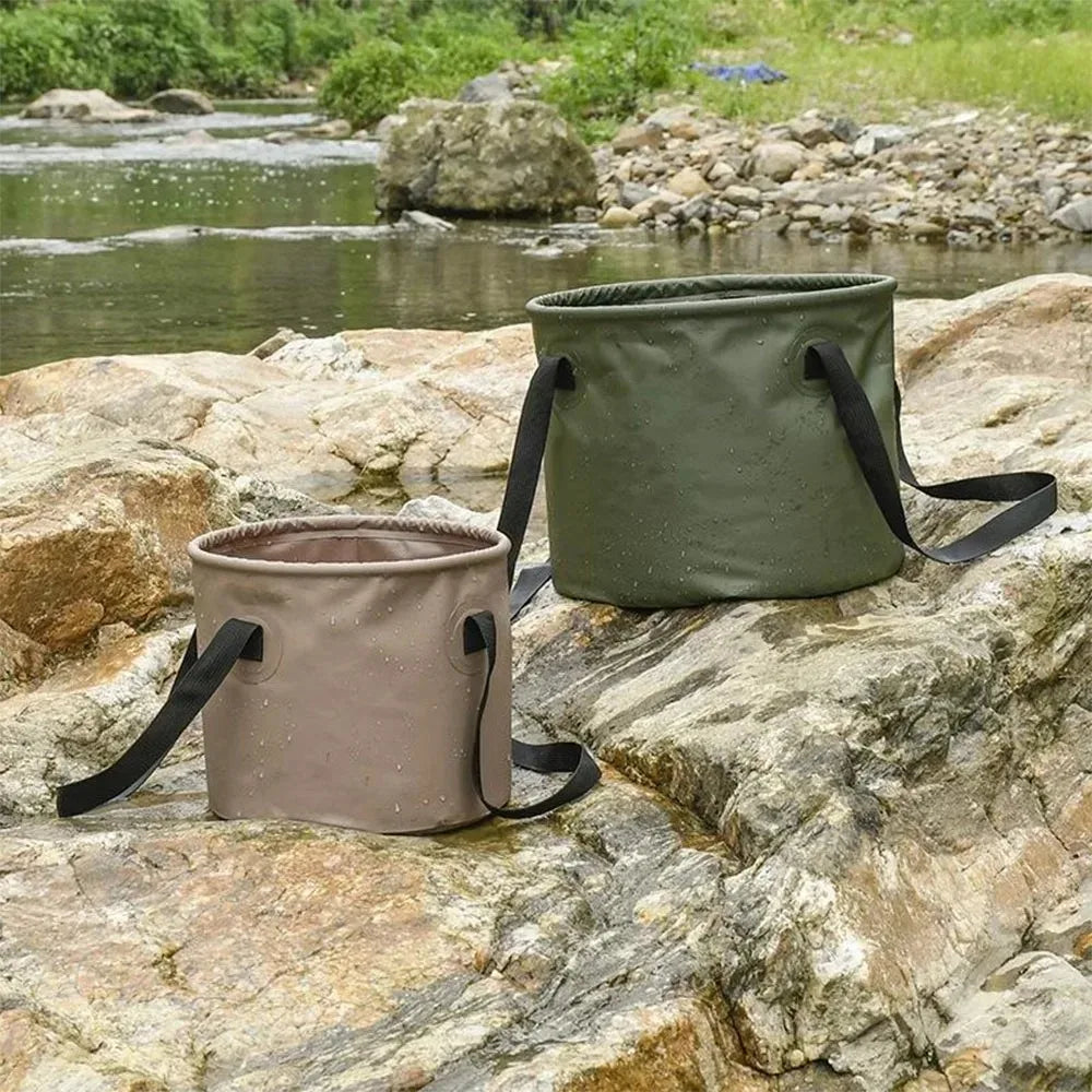 Portable Storage Bucket for Camping Accessories Organizer Bag