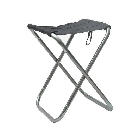 Folding Camping Chair – Golden Aluminum with Carry Bag