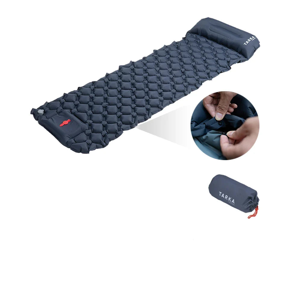 Self-Inflating Camping Sleeping Pad with Pillow