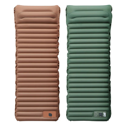 10 cm Self-Inflating Sleeping Mat Ultralight Waterproof Foot Pump and Pillow