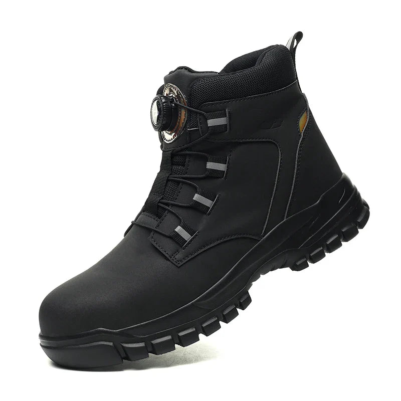 Men’s Steel Toe Waterproof Work Boots Puncture Resistant
