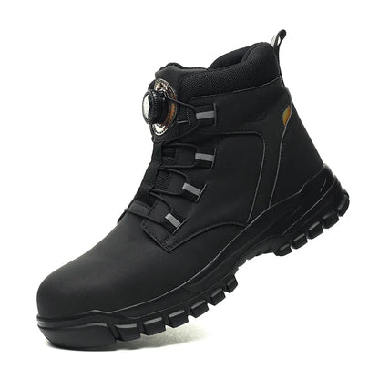 Men’s Steel Toe Waterproof Work Boots Puncture Resistant