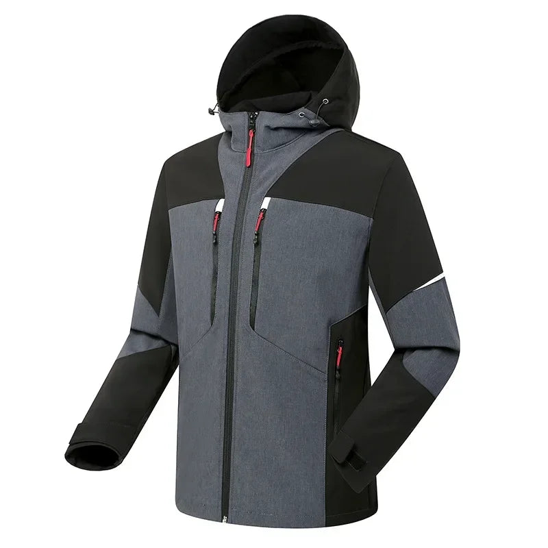 Men’s Winter Softshell Hiking Suit Waterproof Jacket