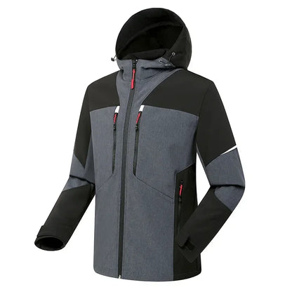 Men’s Winter Softshell Hiking Suit Waterproof Jacket