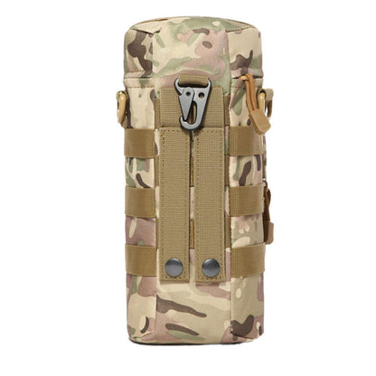 MOLLE Water Bottle Holder Hydration Pouch with Strap Fits 32 oz