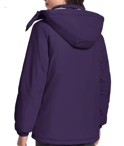Women’s Winter Parka Waterproof Fleece Lined Hooded With 5 Pockets