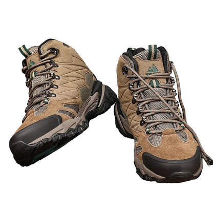 Men’s Leather Hiking Boots Ankle Height for Trekking