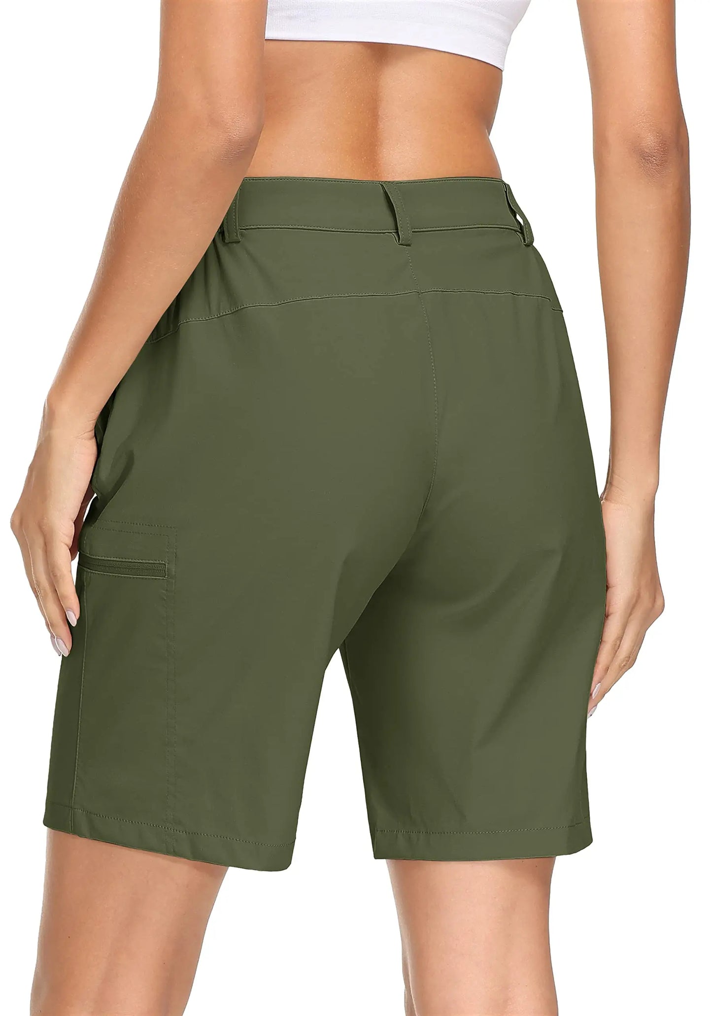 Women’s Hiking Shorts Quick Dry Lightweight with Zipper Pockets