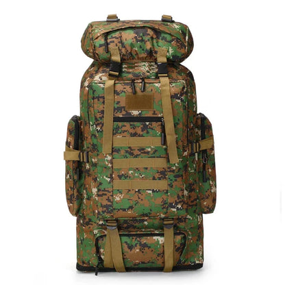 100 L Mountaineering Backpack Tactical Large Capacity for Hiking