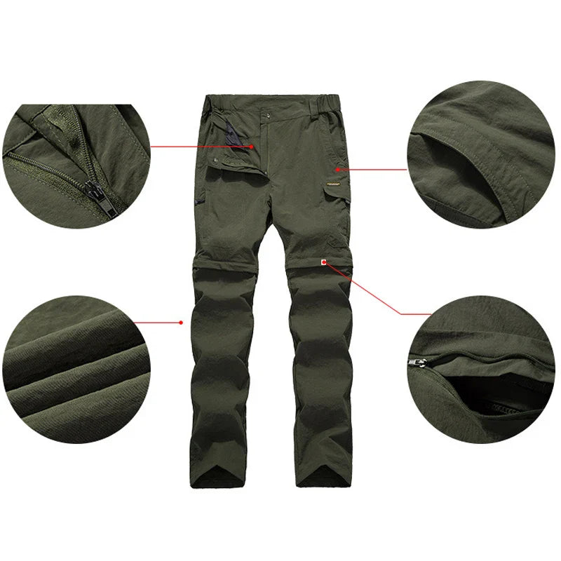 Women's Hiking Pants Quick Dry Thin Summer Anti UV for Trekking