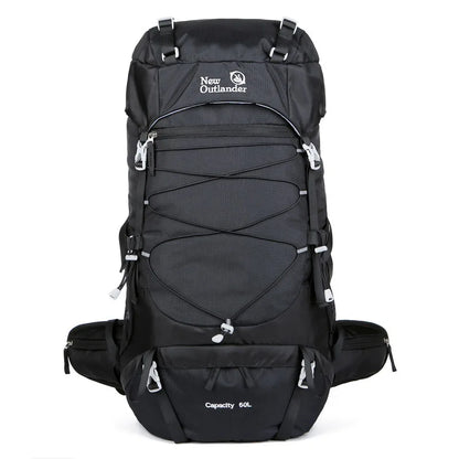 50 L Nylon Hiking Travel Backpack Large Capacity