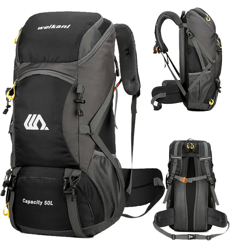 50 L Hiking Travel Backpack Waterproof Large Capacity